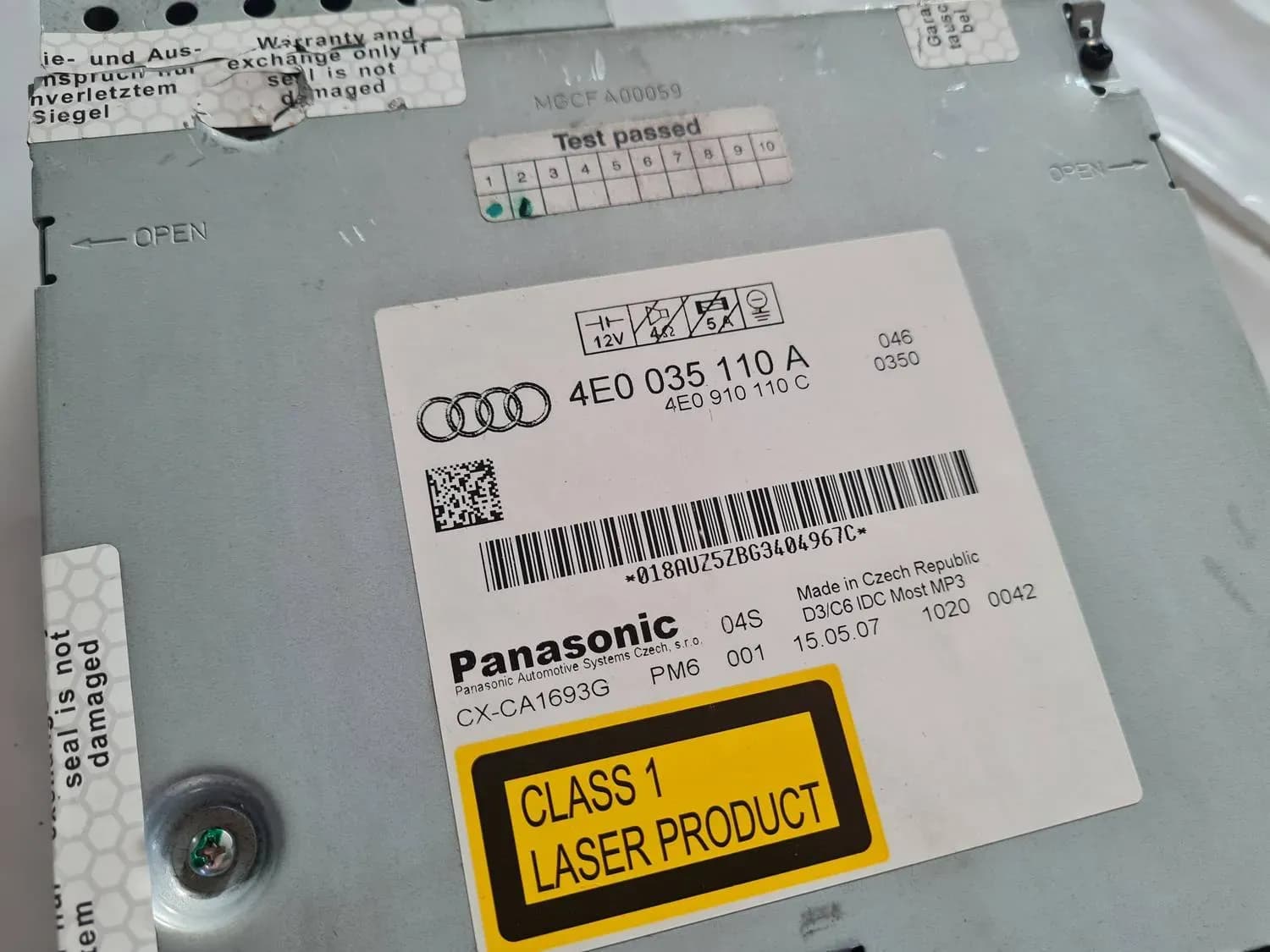 Блок CD/DVD/Навигации AUDI A6 2008 - foto 5