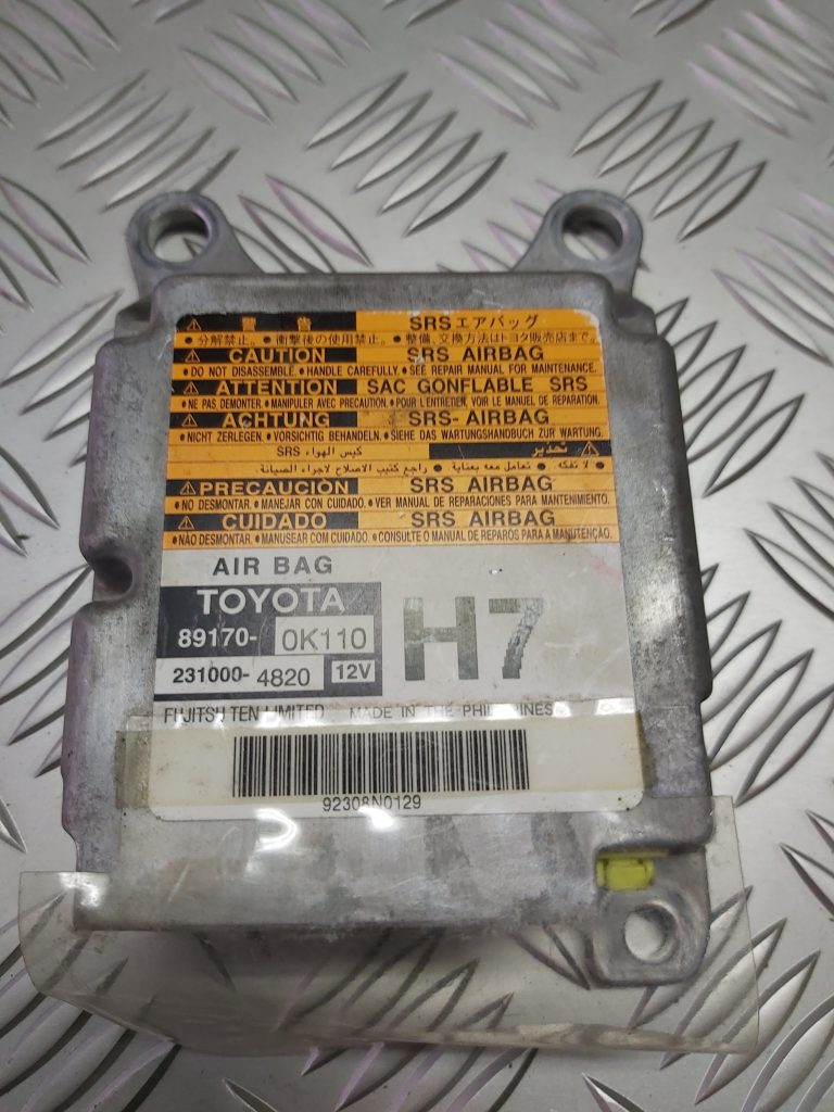 Drošības spilvena vadības bloks priekš TOYOTA HILUX 2009 1 Drošības spilvena vadības bloks priekš TOYOTA HILUX 2009