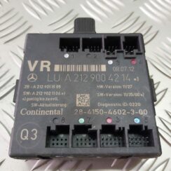 Aizmugurējo labo durvju vadības bloks priekš MERCEDES BENZ E250 W212 2014