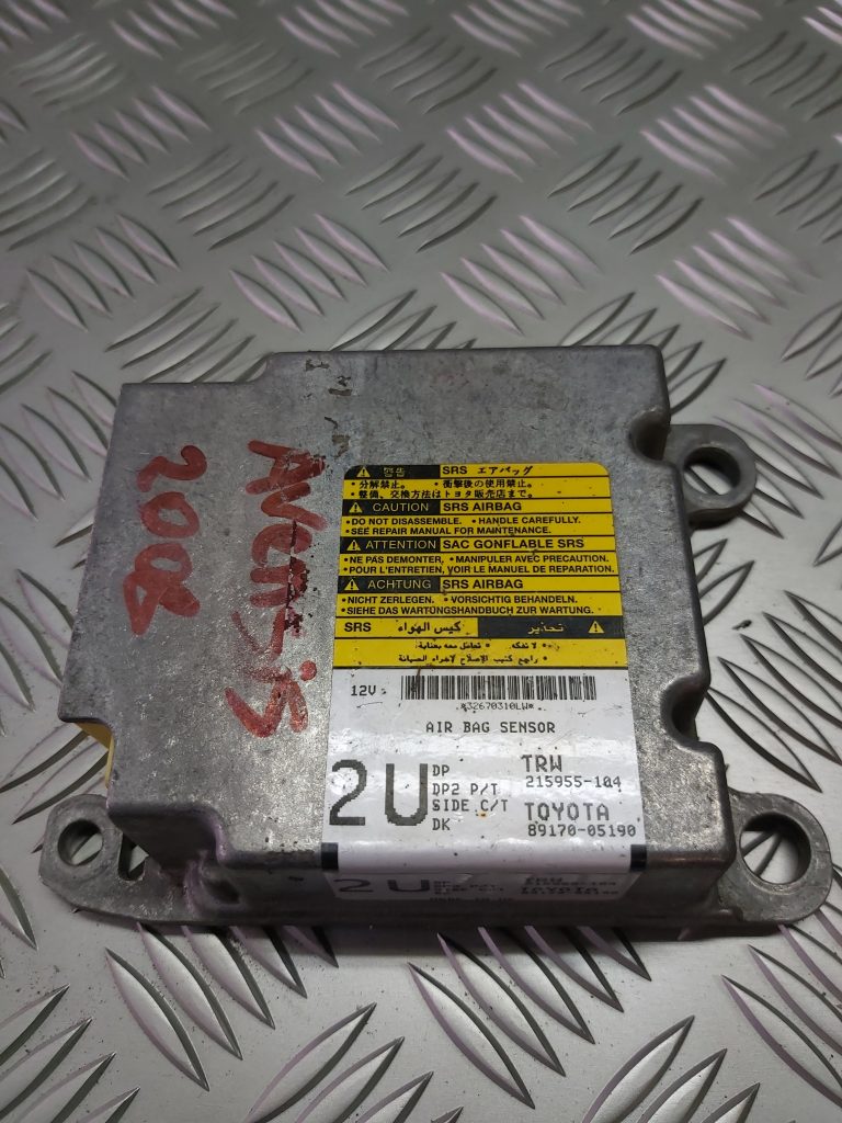 Drošības spilvena vadības bloks priekš TOYOTA AVENSIS 2008 1 Drošības spilvena vadības bloks priekš TOYOTA AVENSIS 2008