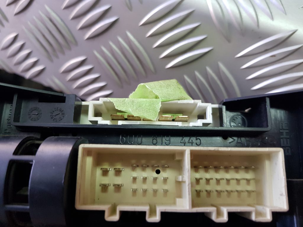 Klimata kontroles bloks priekš ŠKODA FABIA 2003 2 Klimata kontroles bloks priekš ŠKODA FABIA 2003