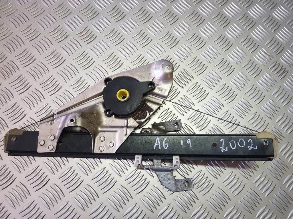 Stikla pacelšanas mehānisms aizmugurējais kreisais priekš AUDI A6 AVANT 2003 1 Stikla pacelšanas mehānisms aizmugurējais kreisais priekš AUDI A6 AVANT 2003