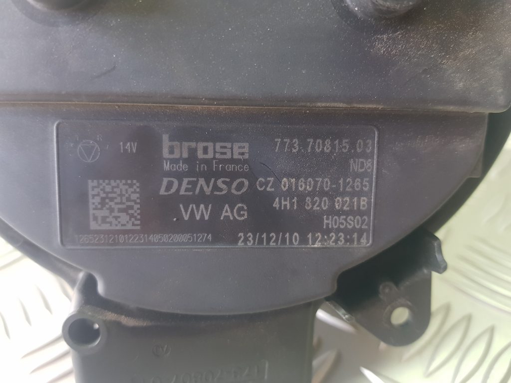 Salona ventilators priekš AUDI A7 2011 SPORTBACK 3 Salona ventilators priekš AUDI A7 2011 SPORTBACK