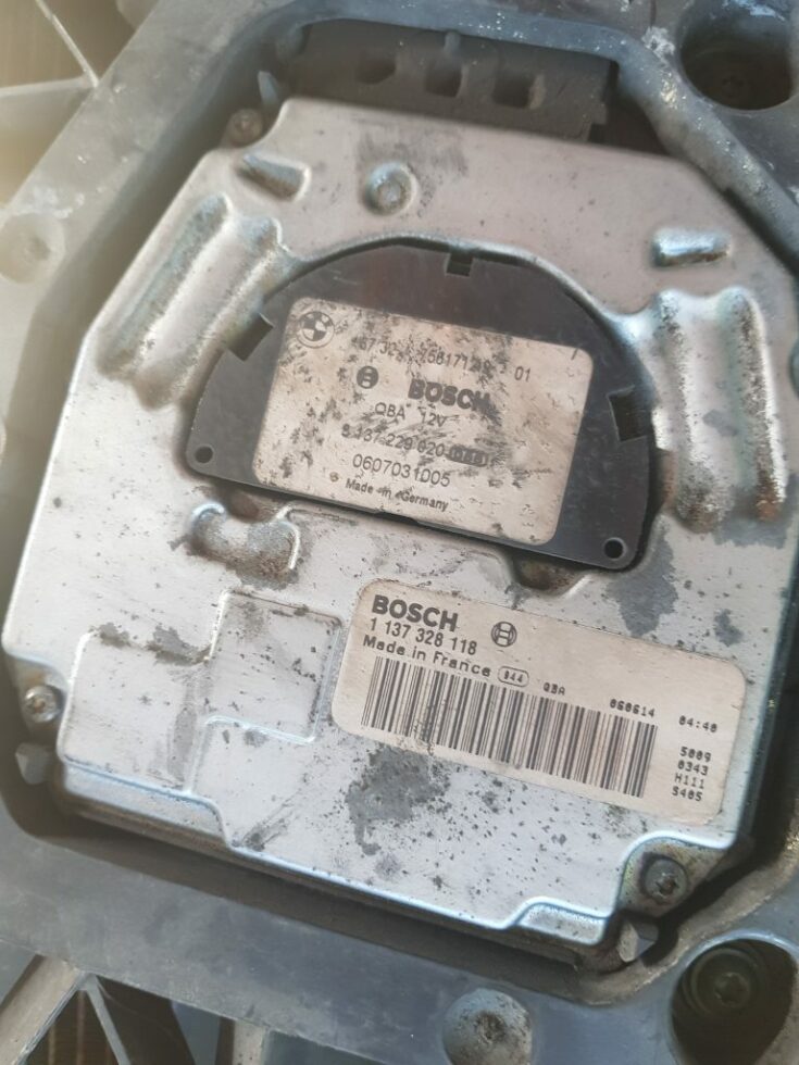 Radiatoru komplekts priekš BMW 520D E60 2006 ENG.