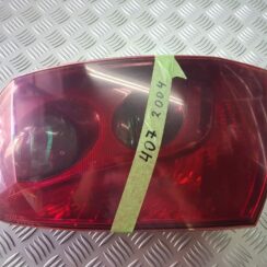 Aizmugurējais labais lukturis priekš PEUGEOT 407 2004