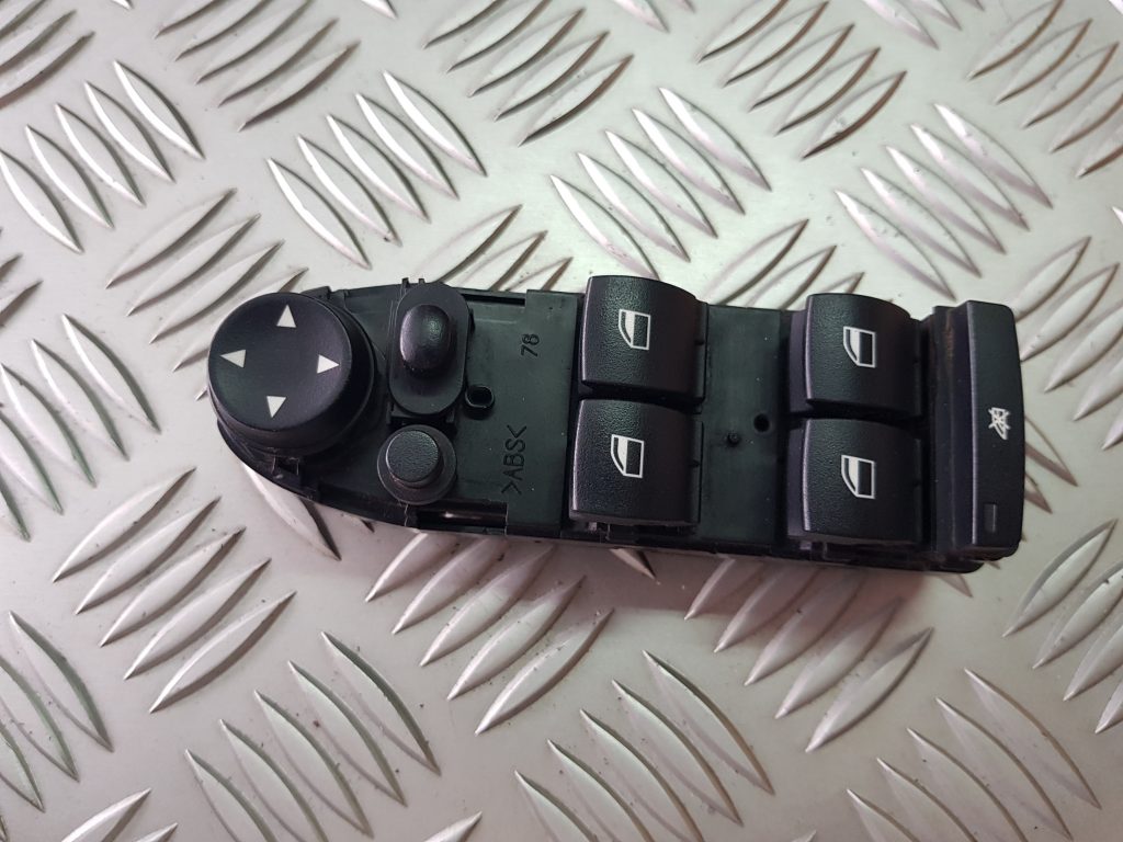 Šofera durvju slēdža pogas priekš BMW 525D E61 2007 TOURING BLACK 1 Šofera durvju slēdža pogas priekš BMW 525D E61 2007 TOURING BLACK