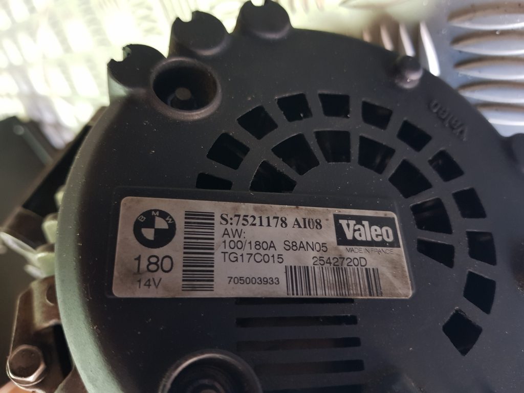 Ģenerators priekš BMW 525 E60 2006 BLACK 2 Ģenerators priekš BMW 525 E60 2006 BLACK