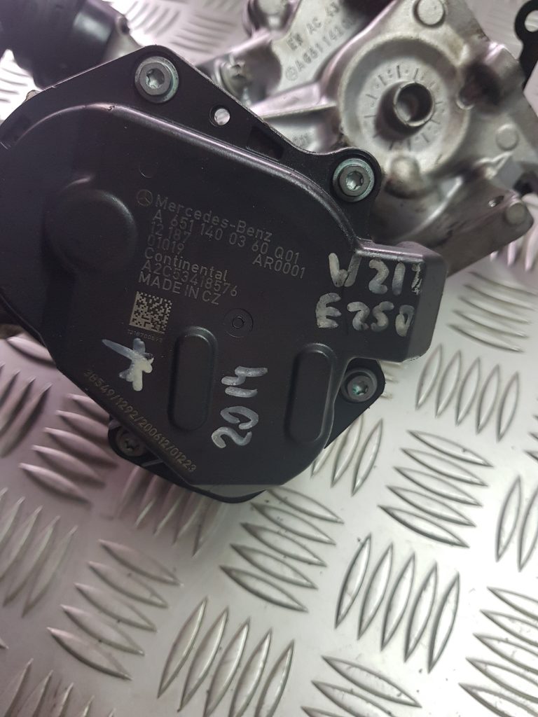 EGR vārsts priekš MERCEDES BENZ E250 W212 2014 4 EGR vārsts priekš MERCEDES BENZ E250 W212 2014