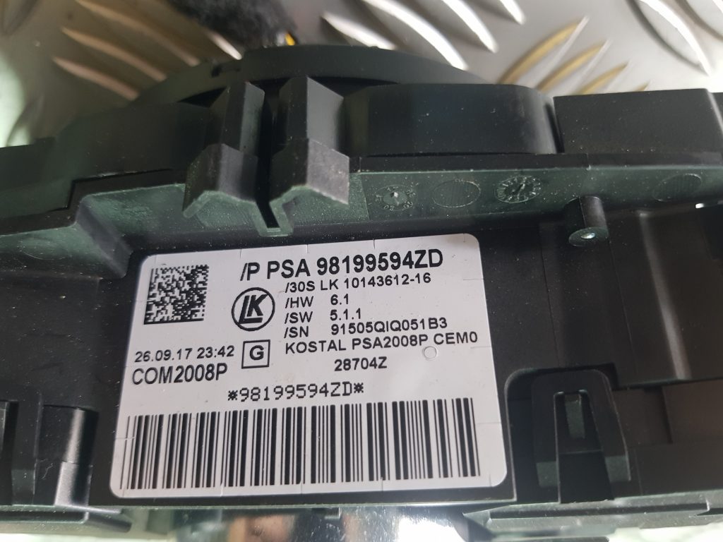 Stūres statnes slēdzis priekš CITROEN C4 2018 3 Stūres statnes slēdzis priekš CITROEN C4 2018