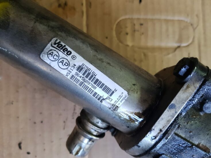 EGR vārsta dzesētājs priekš PEUGEOT 307 2007