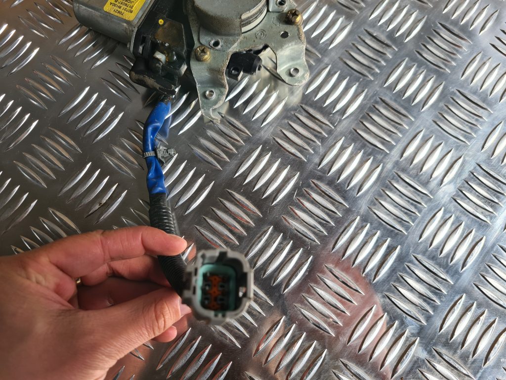 Stikla pacelšanas mehānisms aizmugurējais kreisais priekš NISSAN X-TRAIL 2005 4 Stikla pacelšanas mehānisms aizmugurējais kreisais priekš NISSAN X-TRAIL 2005