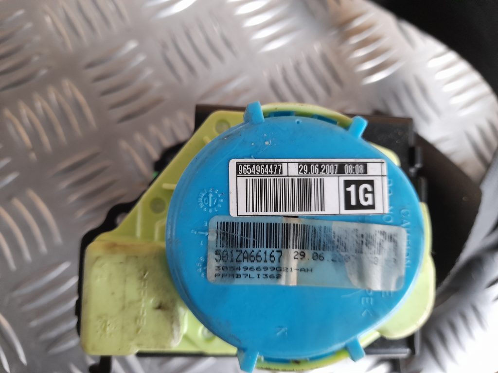 Priekšējā kreisā drošības josta priekš CITROEN PICASSO 2007 3 Priekšējā kreisā drošības josta priekš CITROEN PICASSO 2007