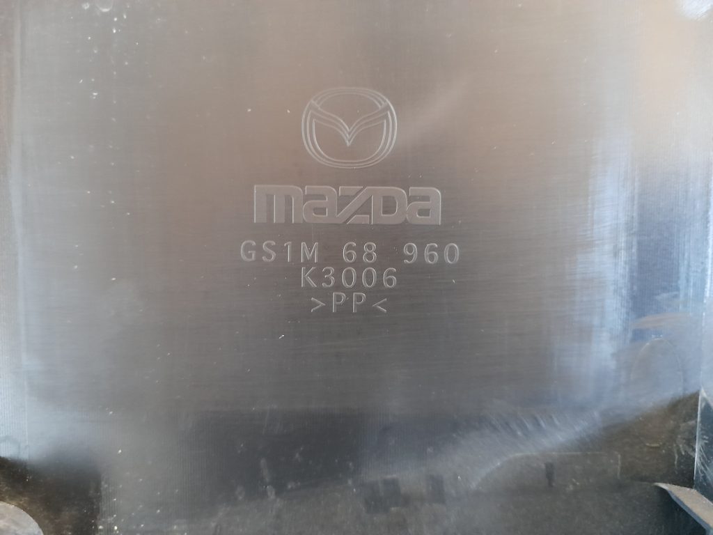 Bagāžnieka vāka liela apdare priekš MAZDA 6 2008 3 Bagāžnieka vāka liela apdare priekš MAZDA 6 2008