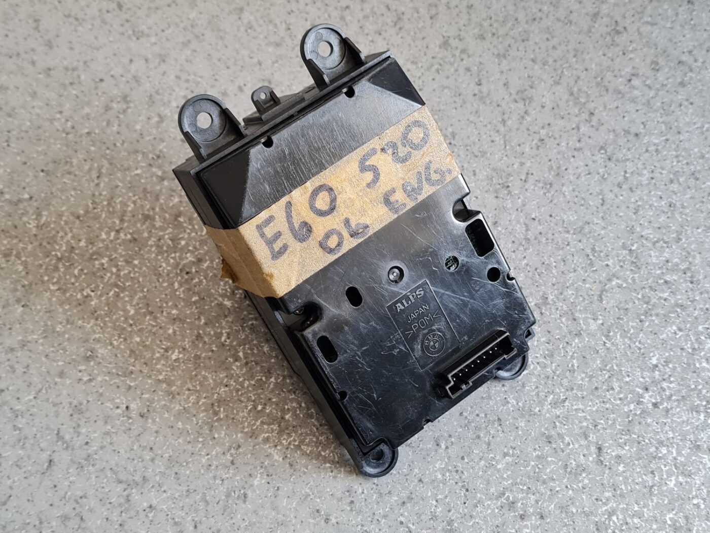 Multimēdijas vadības bloks priekš BMW 520D E60 2006 ENG. 5 Multimēdijas vadības bloks priekš BMW 520D E60 2006 ENG.