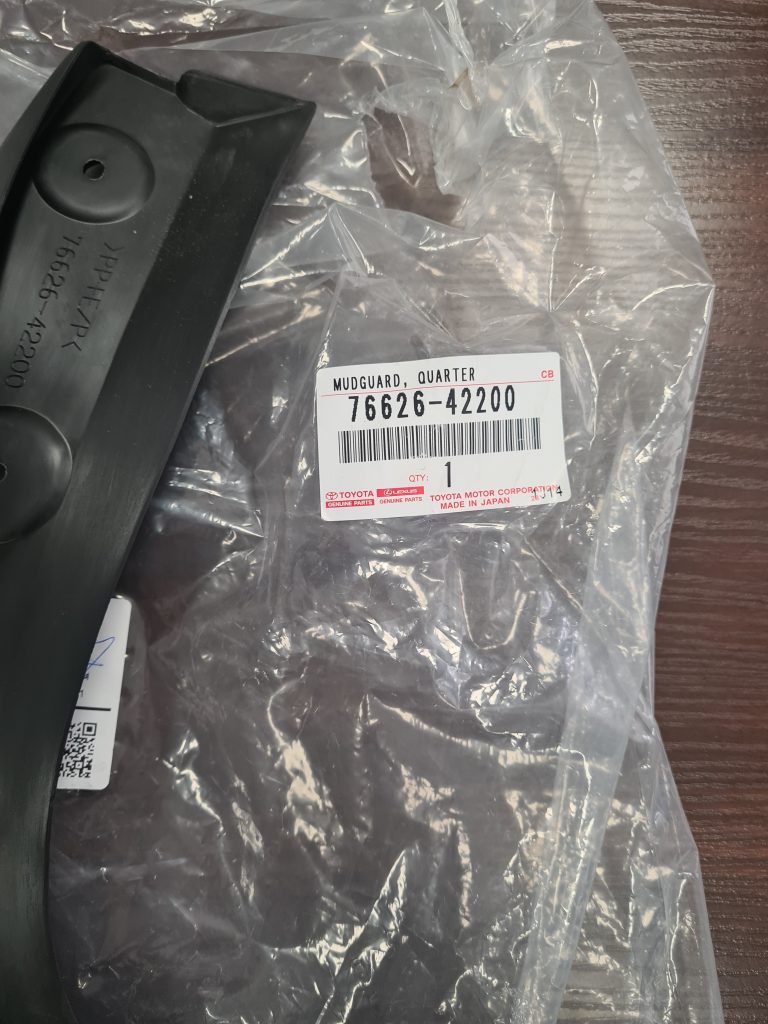 Aizmugurējais kreisais dubļusargs priekš Toyota RAV 2000-2005 7662642200 2 Aizmugurējais kreisais dubļusargs priekš Toyota RAV 2000-2005 7662642200