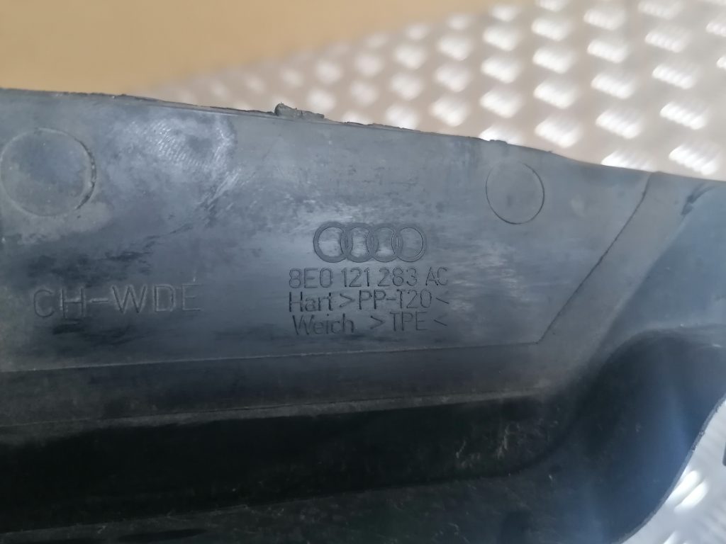 Ieplūdes gaisa deflektors/Difuzors priekš AUDI A4 2007 2 Ieplūdes gaisa deflektors/Difuzors priekš AUDI A4 2007