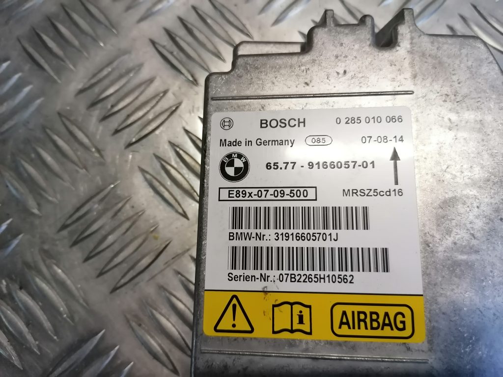 Drošības spilvena vadības bloks priekš BMW 330D E91 2008 TOURING 2 Drošības spilvena vadības bloks priekš BMW 330D E91 2008 TOURING