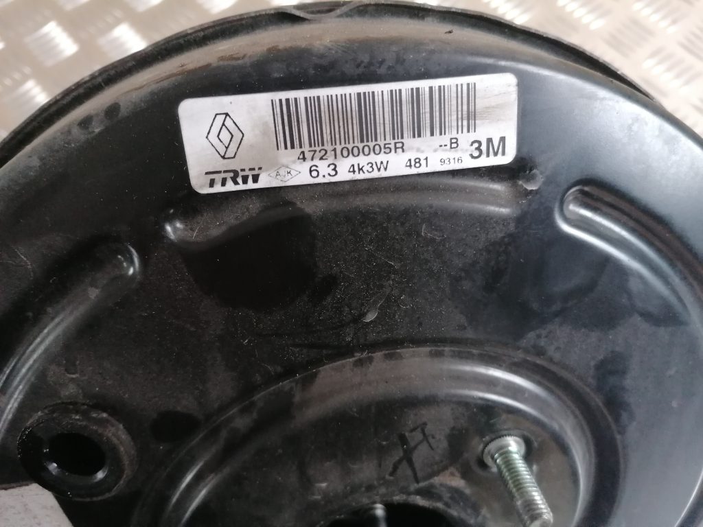 Vakuuma bremžu pastiprinātājs priekš RENAULT MEGANE 2011 3 Vakuuma bremžu pastiprinātājs priekš RENAULT MEGANE 2011