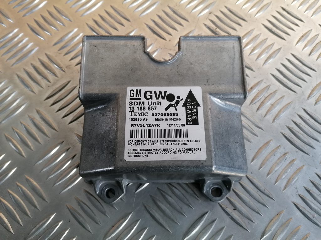 Drošības spilvena vadības bloks priekš OPEL ASTRA H 2006 2 Drošības spilvena vadības bloks priekš OPEL ASTRA H 2006