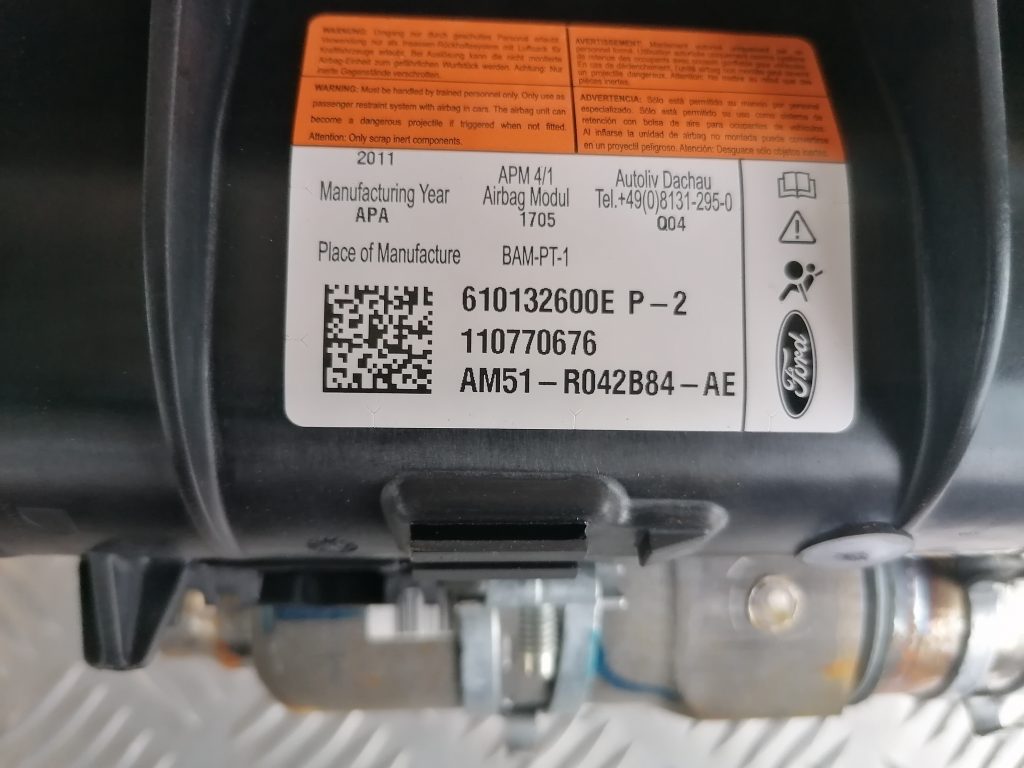 Mērinstrumentu paneļa drošības spilvens priekš FORD C-MAX 2011 4 Mērinstrumentu paneļa drošības spilvens priekš FORD C-MAX 2011