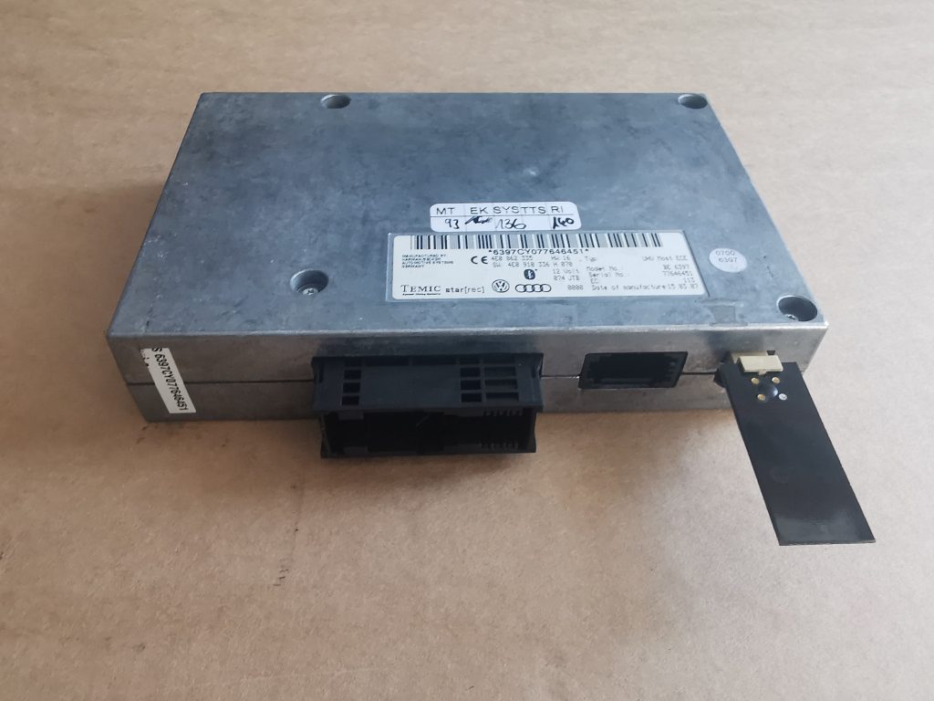 Bluetooth vadības bloks priekš AUDI A6 AVANT 2007 QUATTRO 2 Bluetooth vadības bloks priekš AUDI A6 AVANT 2007 QUATTRO