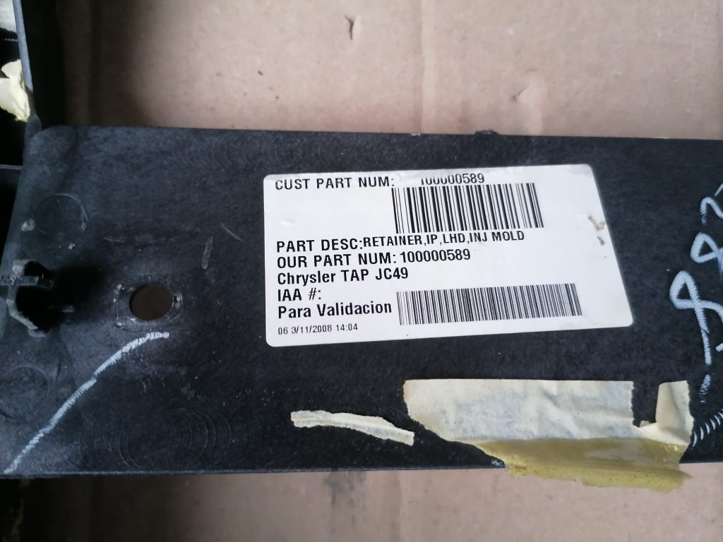 Mērinstrumentu panelis priekš DODGE JOURNEY 2008 5 Mērinstrumentu panelis priekš DODGE JOURNEY 2008