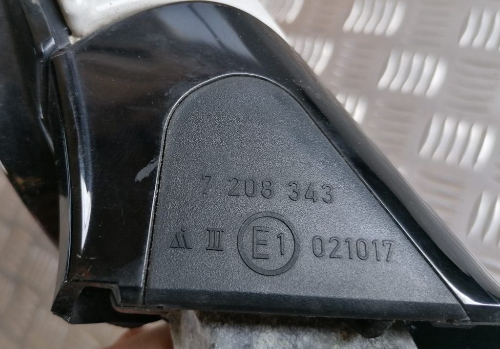 Ārējais spogulis, pa labi priekš BMW 1 E87 2009 WHITE 4 Ārējais spogulis, pa labi priekš BMW 1 E87 2009 WHITE