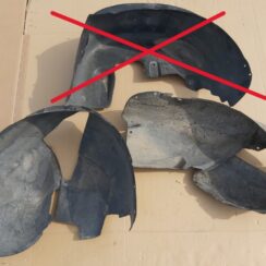 Priekšējo paspārnu komplekts priekš AUDI A6 AVANT 2003