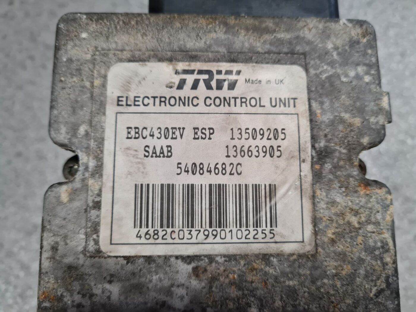 ABS bloks priekš SAAB 9-3 2002 4 ABS bloks priekš SAAB 9-3 2002