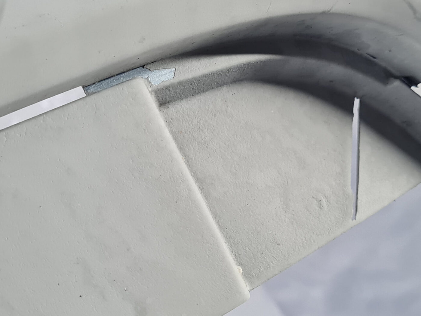 Priekšējais buferis priekš Ford C-MAX 2007-2010 7M51R17757AW 20 Priekšējais buferis priekš Ford C-MAX 2007-2010 7M51R17757AW