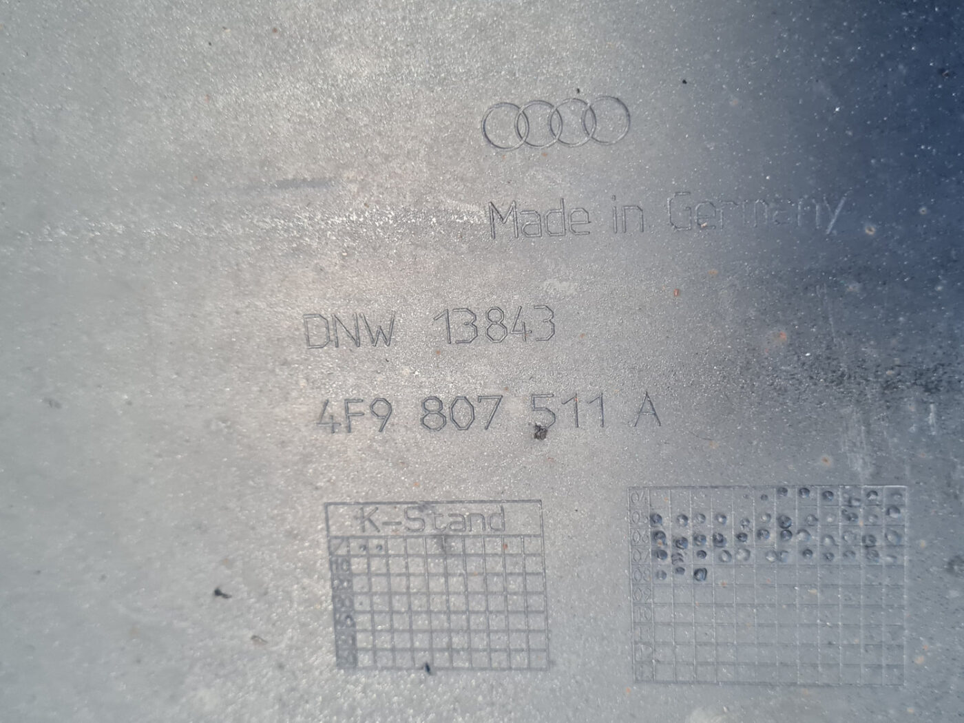 Aizmugures buferis priekš AUDI A6 2008 4 Aizmugures buferis priekš AUDI A6 2008