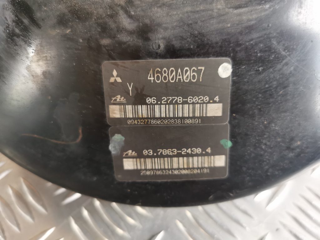 Vakuuma bremžu pastiprinātājs priekš MITSUBISHI LANCER 2009 3 Vakuuma bremžu pastiprinātājs priekš MITSUBISHI LANCER 2009