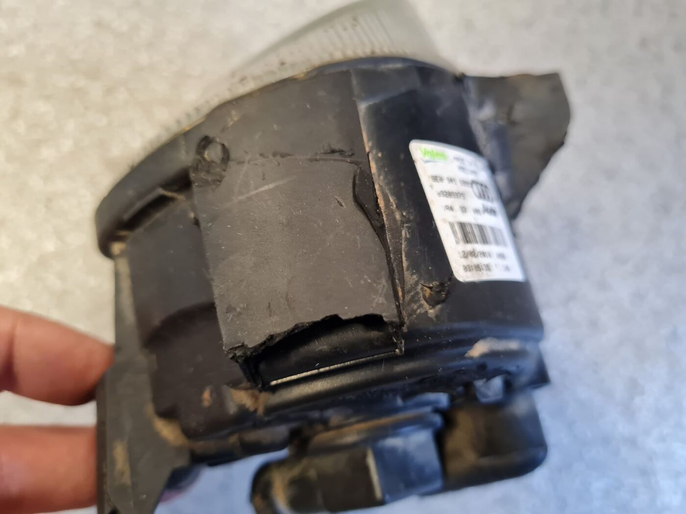 Miglas lukturis priekšā pa kreisi priekš AUDI A4 2008 AVANT 5 Miglas lukturis priekšā pa kreisi priekš AUDI A4 2008 AVANT