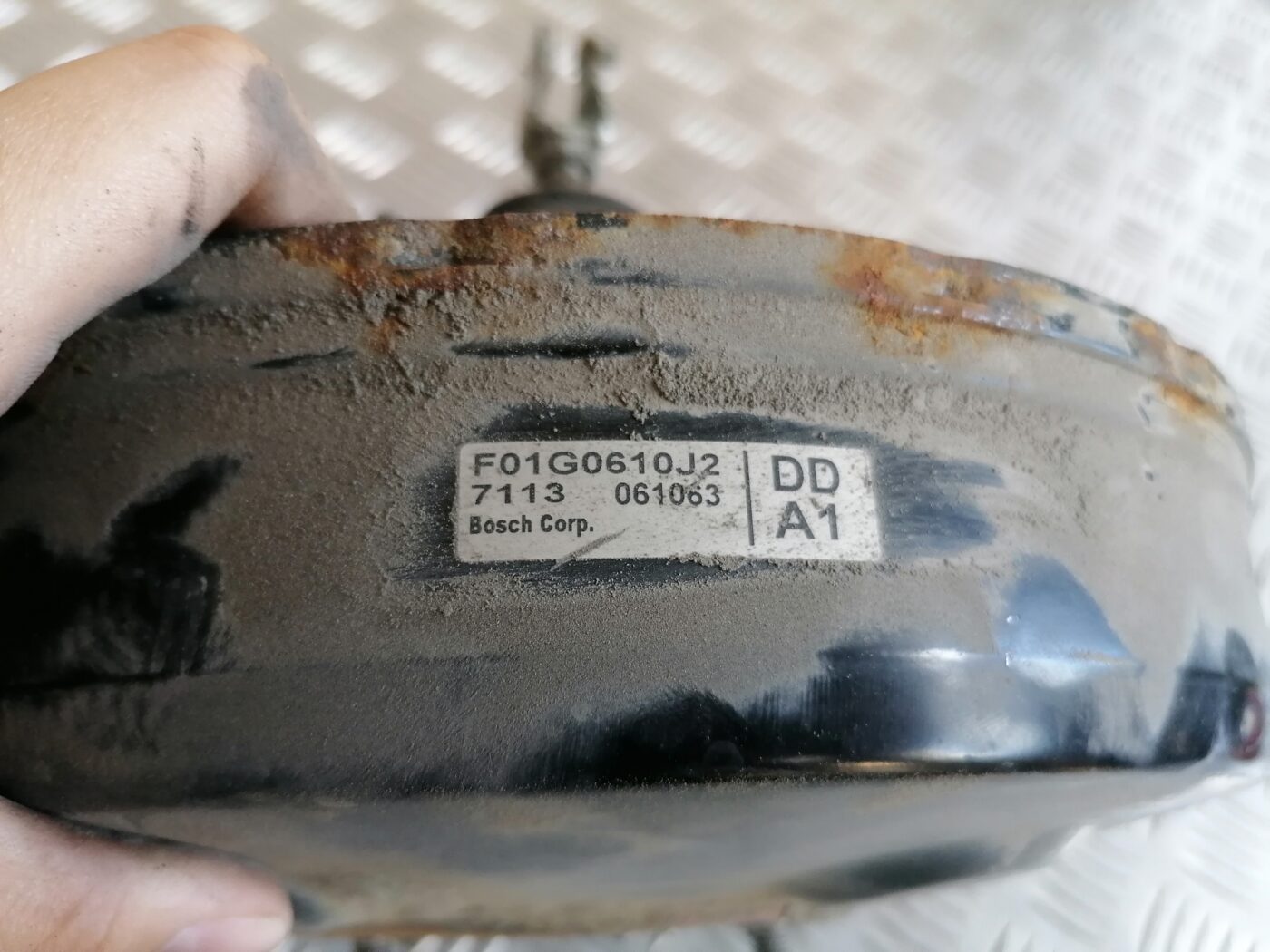 Vakuuma bremžu pastiprinātājs priekš HONDA ACCORD 2007 YR562P 2 Vakuuma bremžu pastiprinātājs priekš HONDA ACCORD 2007 YR562P