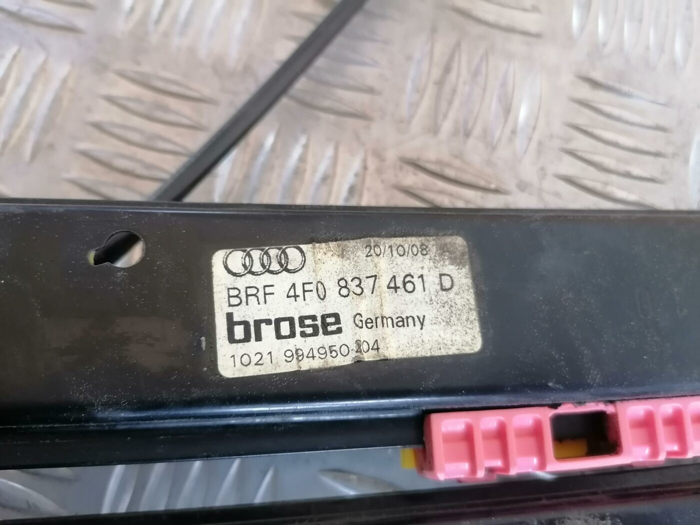 Stikla pacelšanas mehānisms priekšējais kreisais priekš AUDI A6 2008 3 Stikla pacelšanas mehānisms priekšējais kreisais priekš AUDI A6 2008