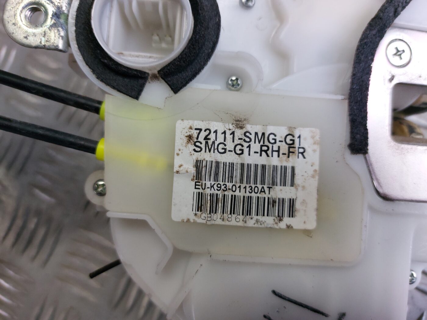 Priekšējo labo durvju slēdzene priekš HONDA CIVIC 2006 2 Priekšējo labo durvju slēdzene priekš HONDA CIVIC 2006