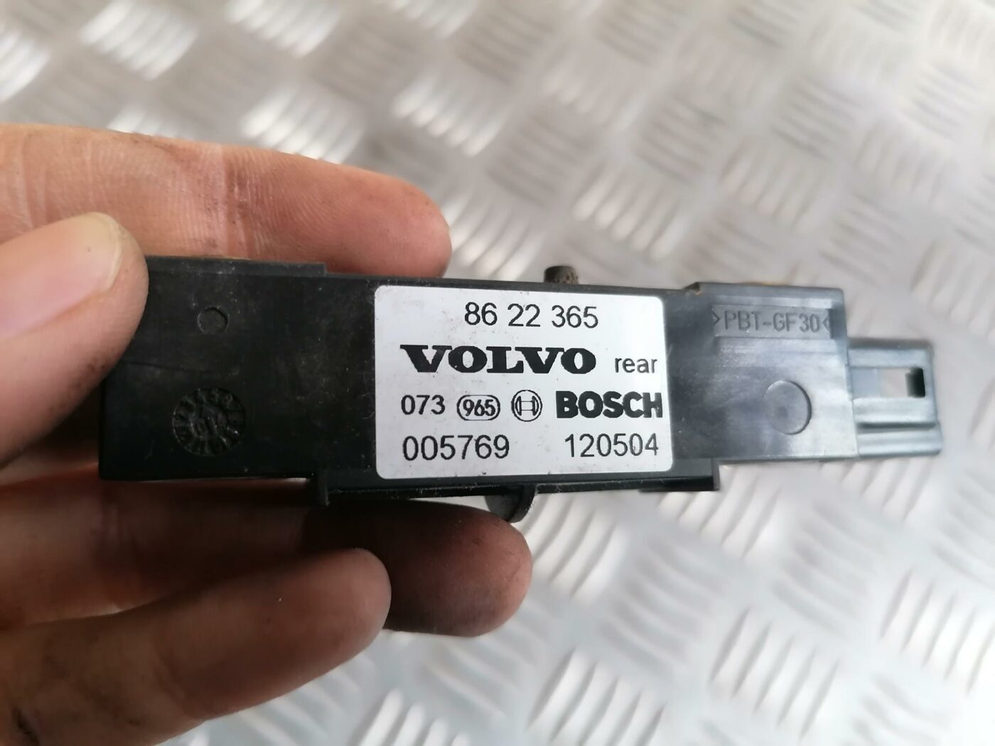 Drošības spilvena trieciensensors priekš VOLVO S80 2004 3 Drošības spilvena trieciensensors priekš VOLVO S80 2004