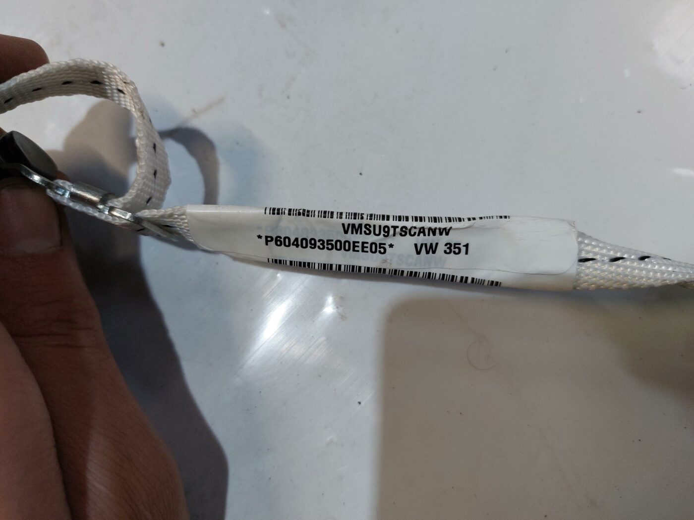 Griestu drošības spilvens, pa kreisi priekš VW JETTA 2008 2 Griestu drošības spilvens, pa kreisi priekš VW JETTA 2008