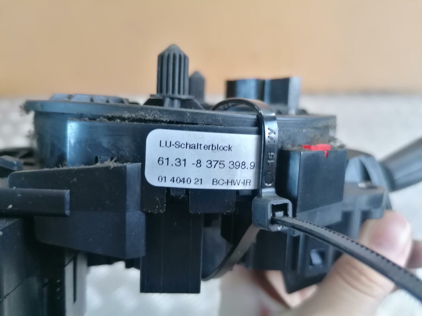 Stūres statnes slēdzis priekš BMW 530D E39 2001 TOURING 9 Stūres statnes slēdzis priekš BMW 530D E39 2001 TOURING