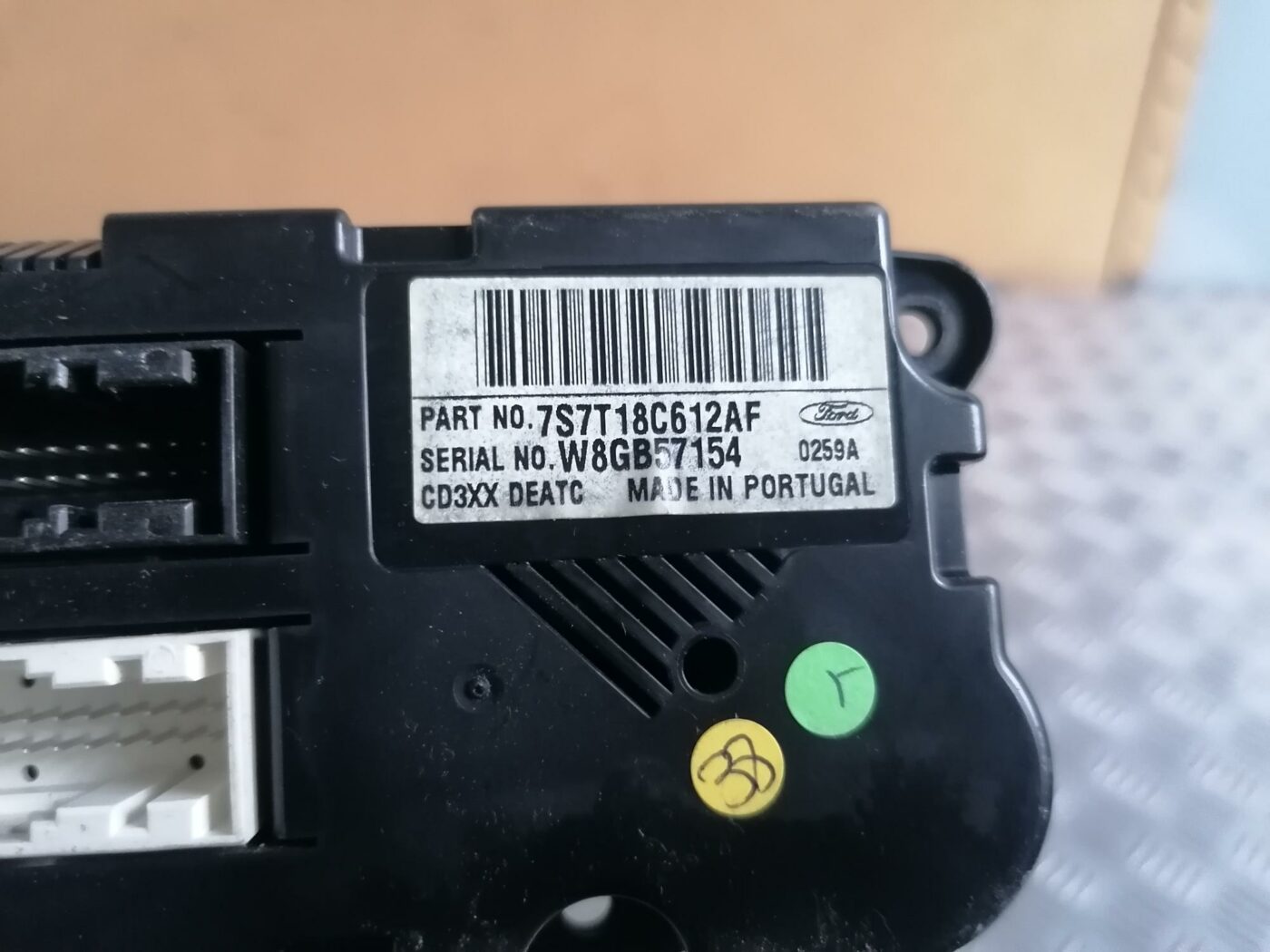 Klimata kontroles bloks priekš FORD MONDEO 2007 4 Klimata kontroles bloks priekš FORD MONDEO 2007