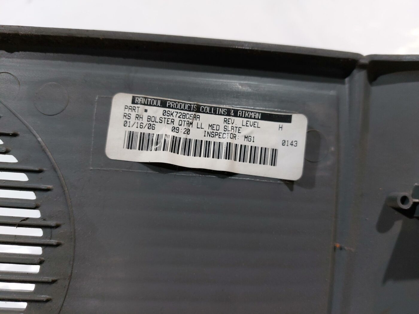 Durvju skaļruņa apdare, liela priekš CHRYSLER VOYAGER 2006 3 Durvju skaļruņa apdare, liela priekš CHRYSLER VOYAGER 2006