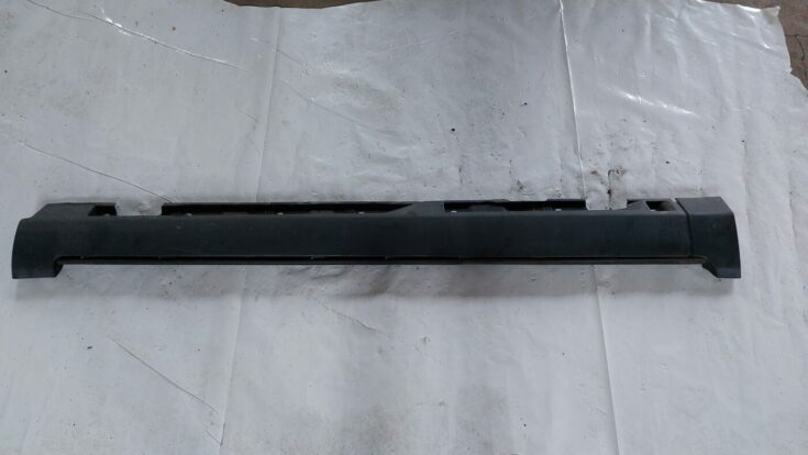 Ārēja sliekšņa laba uzlika priekš VOLVO S40 2004 Black