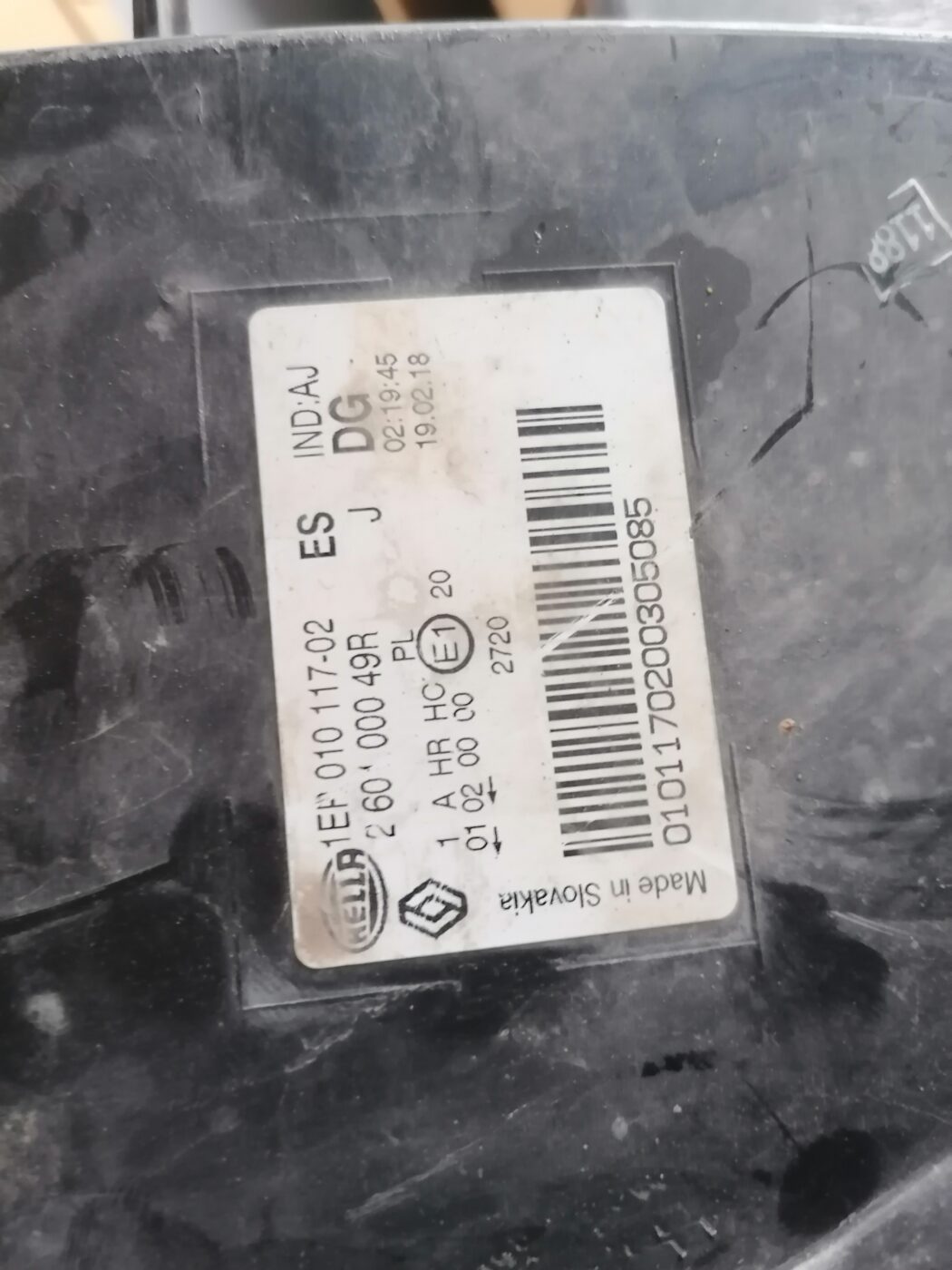 Priekšējais labais lukturis priekš RENAULT MASTER III 2010- 260100049R 3 Priekšējais labais lukturis priekš RENAULT MASTER III 2010- 260100049R