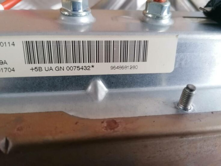 Mērinstrumentu paneļa drošības spilvens priekš PEUGEOT 607 2010