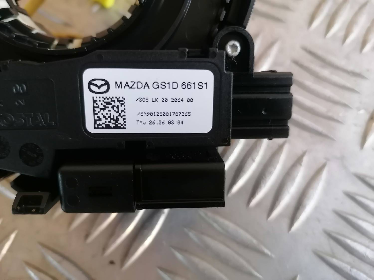 Drošības spilvena slīdgredzens priekš MAZDA 6 2007 8 Drošības spilvena slīdgredzens priekš MAZDA 6 2007