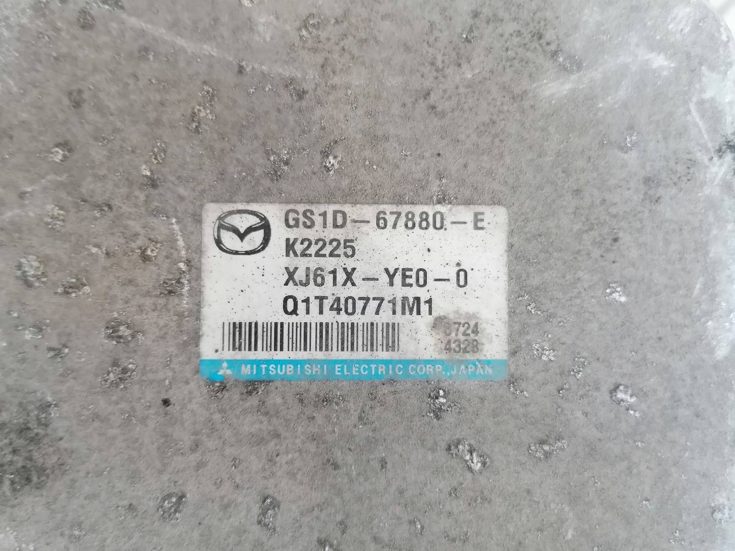 Stūres statnes vadības bloks priekš MAZDA 6 2007 7 Stūres statnes vadības bloks priekš MAZDA 6 2007