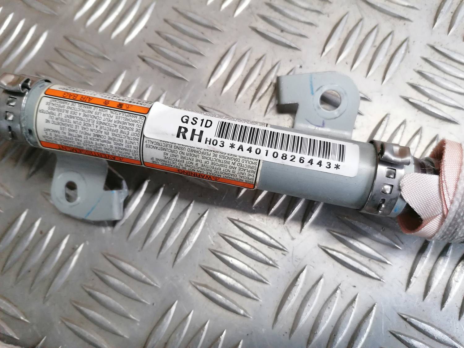 Griestu drošības spilvens, pa labi priekš MAZDA 6 2007 5 Griestu drošības spilvens, pa labi priekš MAZDA 6 2007