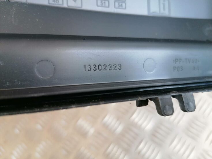 Drošinātāju kārbas korpusa vāks priekš OPEL ASTRA J 2012
