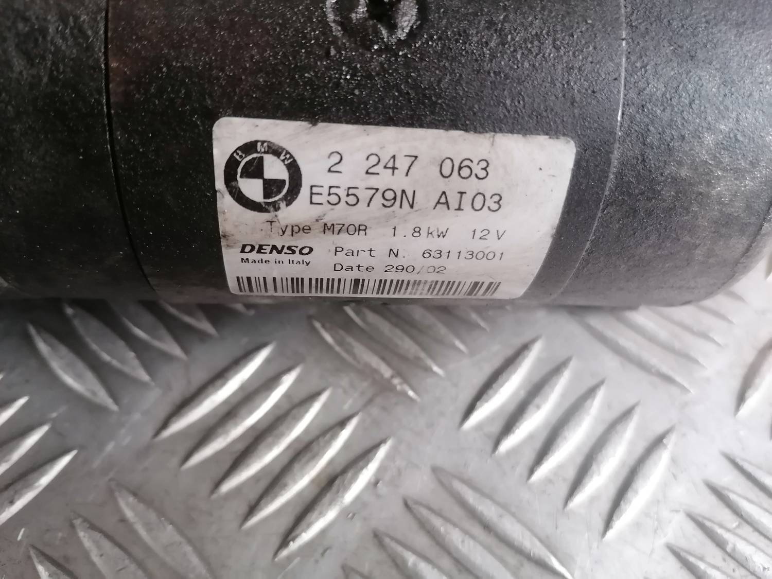 Starteris priekš BMW 318D E46 2002 SEDAN 5 Starteris priekš BMW 318D E46 2002 SEDAN