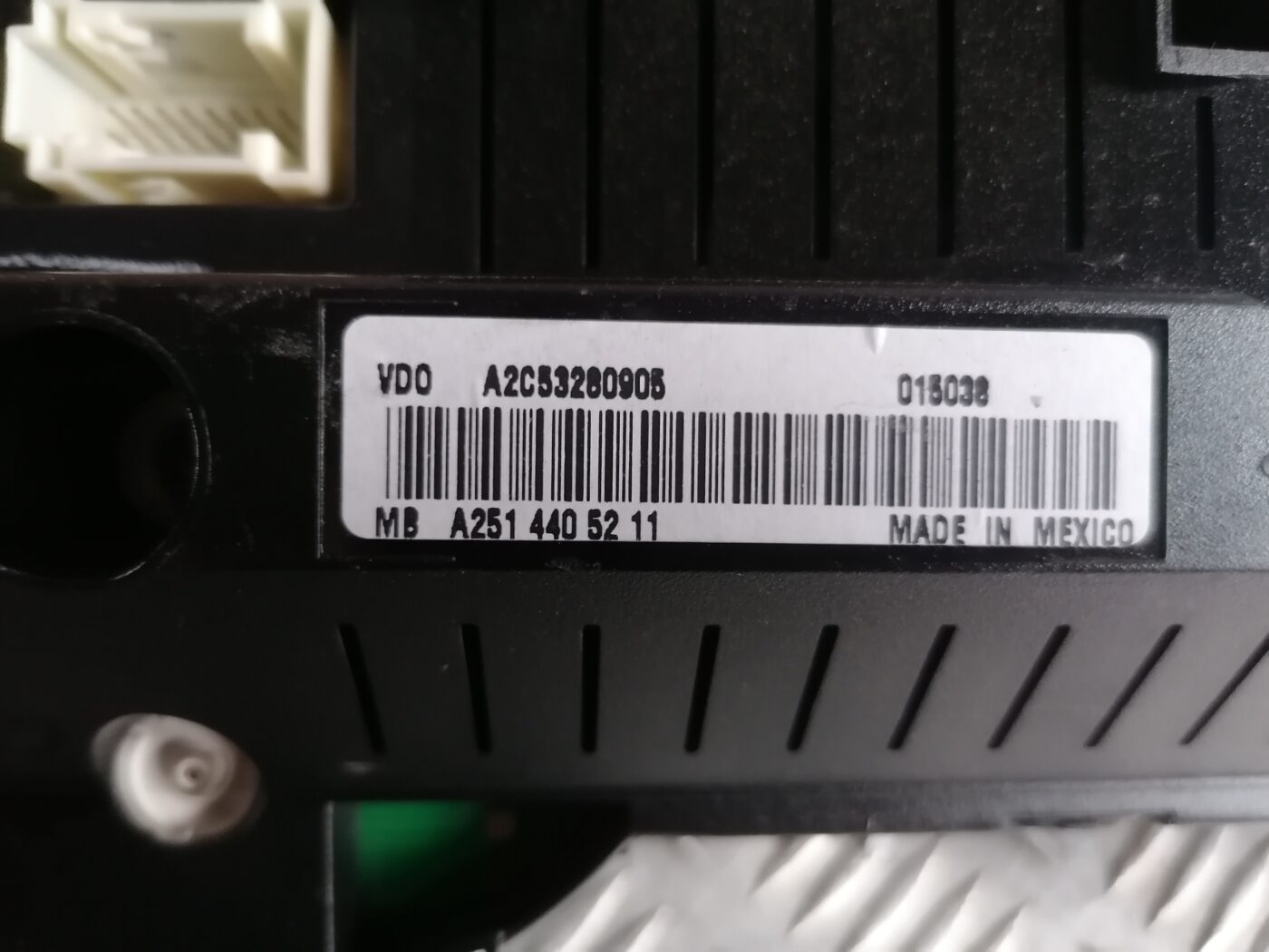 Spidometrs priekš MERCEDES BENZ ML280 2008 OBSIDIAN BLACK 7 Spidometrs priekš MERCEDES BENZ ML280 2008 OBSIDIAN BLACK